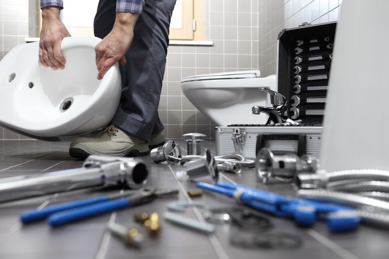Basement Toilet Installation